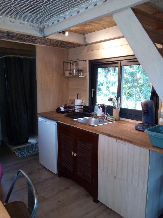 فندق Tiny House Nouvelle Annonce Boho Ocean Naujac-sur-Mer المظهر الخارجي الصورة